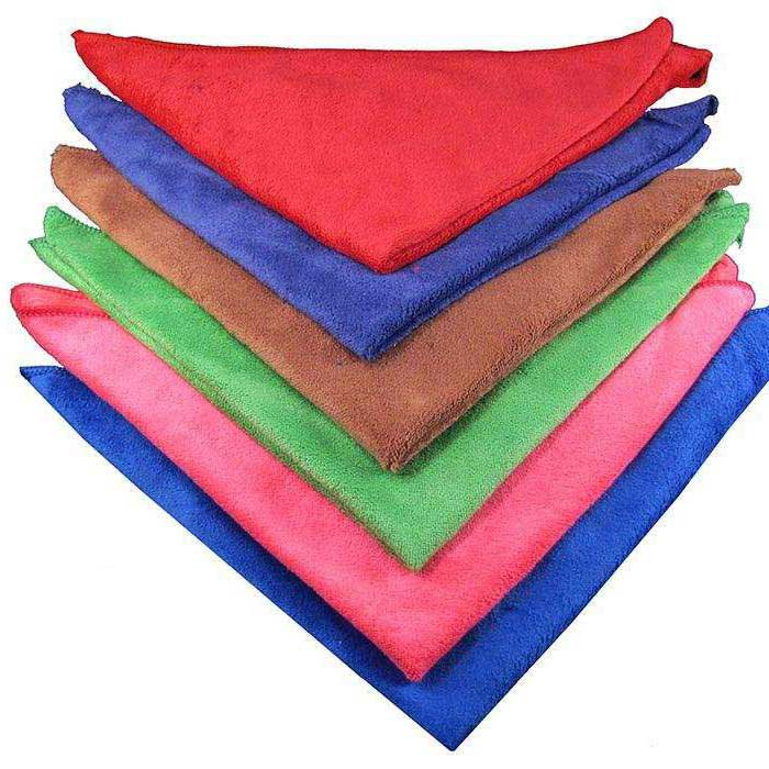 دستمالمیکروفایبر سایز 30*30 ساده
