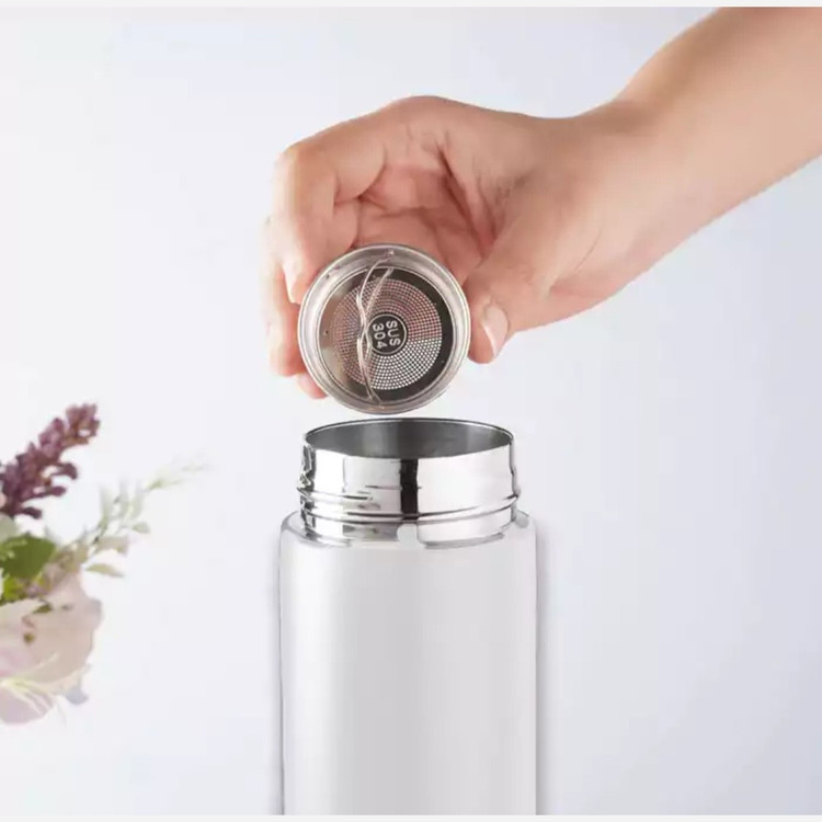 فلاسک هوشمند یونیک مدل دماسنج دار رنگی گنجایش 0.5 لیتر