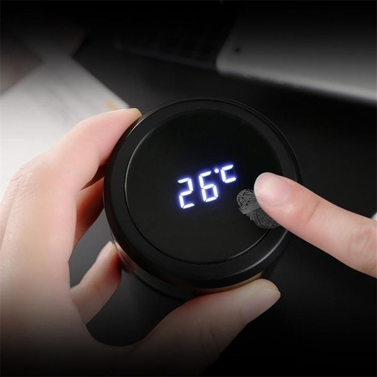 فلاسک هوشمند یونیک مدل دماسنج دار رنگی گنجایش 0.5 لیتر