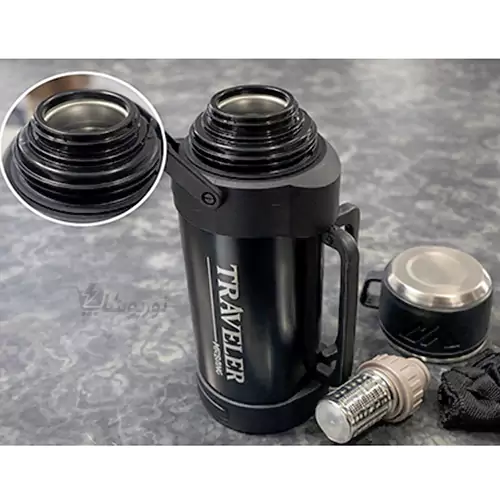 فلاسک 4 لیتری وکیوم TRAVELER مدل 559